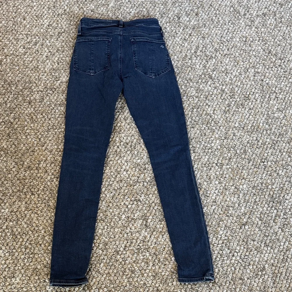 Rag&Bone Women’s Cate Mid Rise Skinny Jeans size 23 like new inseam approx 29 - Picture 5 of 8
